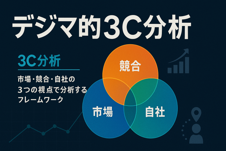 デジタルマーケティングにおける「デジマ的3C分析」とは？新入社員にもわかる実践フレームワーク